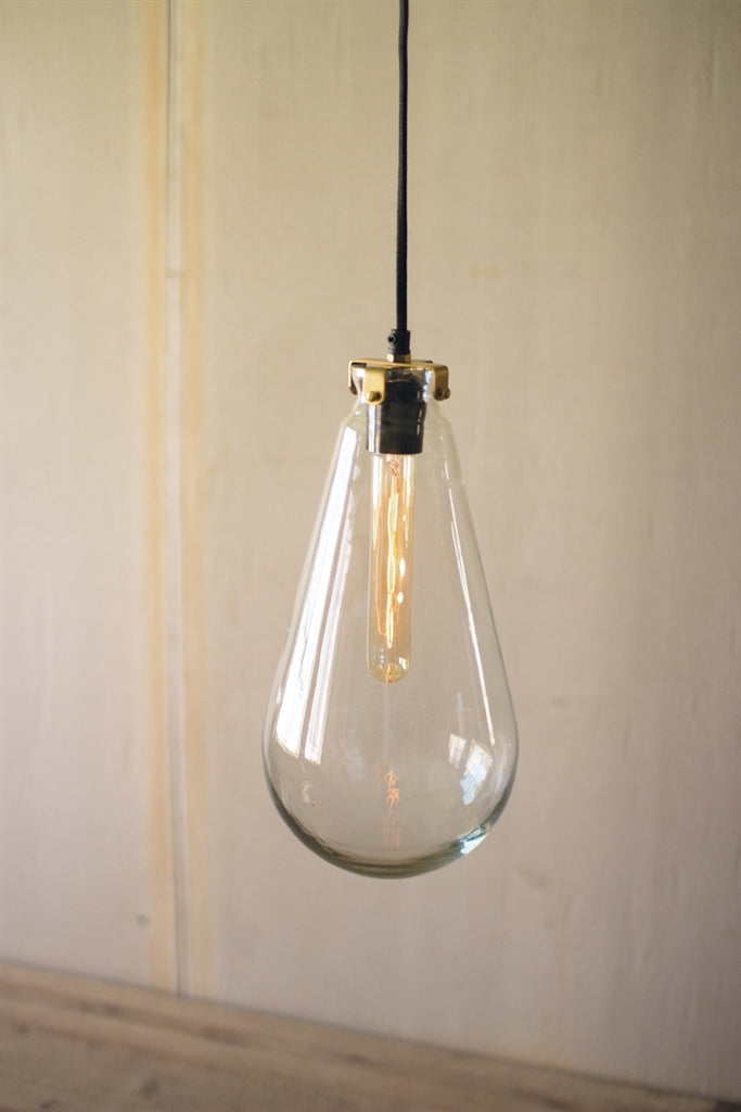 Glass Bulb Pendant Light