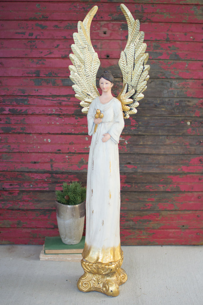 tall painted angel
