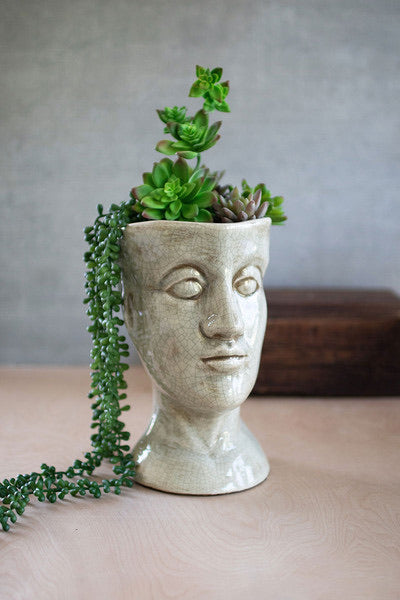 Ceramic Head Planter
